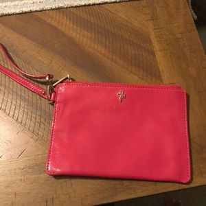 Cole Haan zipper wristlet